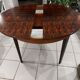 Scandinavian extendable rosewood table from the 1970s