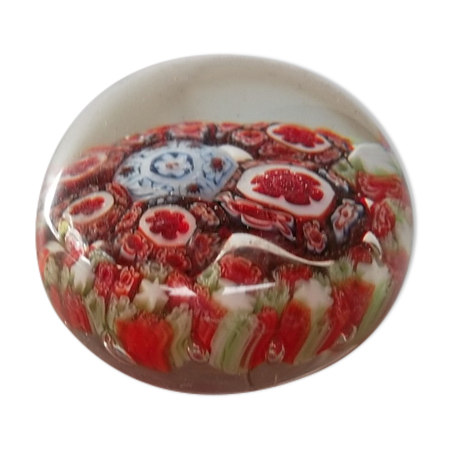 Sulfide / paper press model millefiori