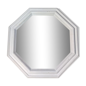 Miroir Octogonal biseauté en bois