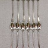 Christofle Fidelio 12 soda cocktail spoons jam 19 cm silver-plated metal