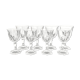8 vintage glasses - Arques crystal - Chaumont model
