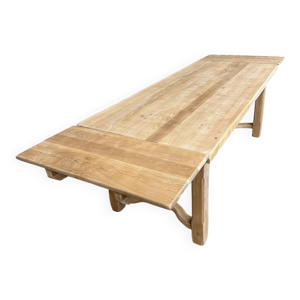 Table de ferme extensible - massif