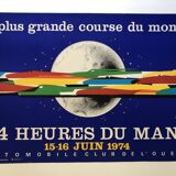 Original poster 24 Hours of Le Mans 1974