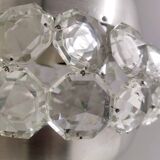 Aluminum, Crystal and Glass Pendant by Pia Guidetti Crippa for Lumi