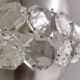 Aluminum, Crystal and Glass Pendant by Pia Guidetti Crippa for Lumi