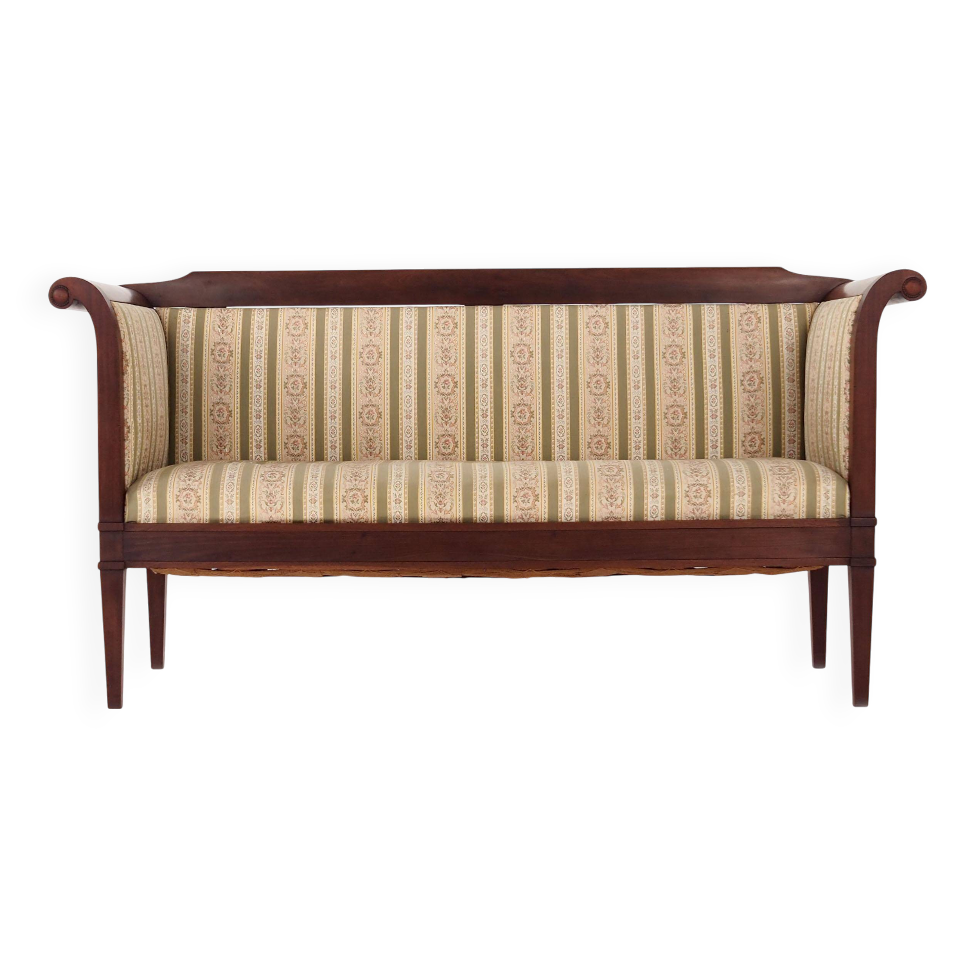 Empire style mahogany sofa, French design, 1940s, production: Denmark