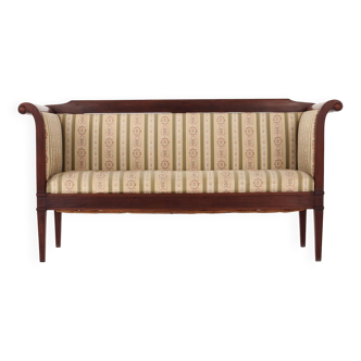 Canapé en acajou de style Empire, design français, années 1940, production : Danemark
