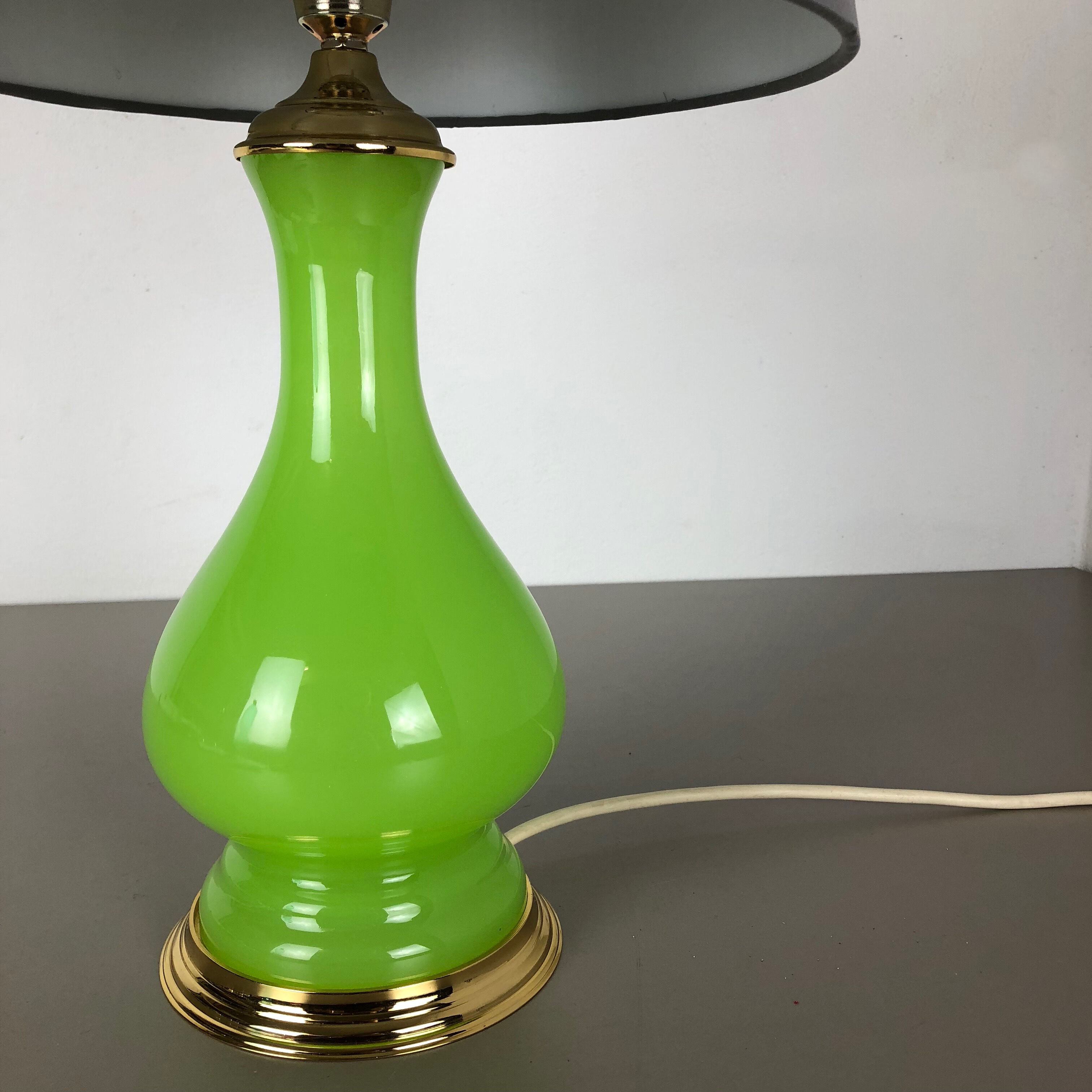 Murano glass "green" table light by Cenedese Vetri, 1960s