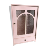 Pink pharmacy cabinet