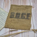 Bag in burlap that allowed transport