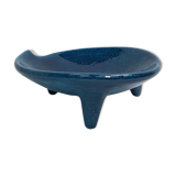 Tripod Bowl ceramic signed Isnard