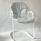 Fauteuil de salle à manger Cidue de Willy Rizzo, Italie, années 1970