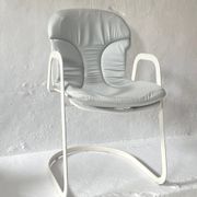 Fauteuil de salle à manger Cidue de Willy Rizzo, Italie, années 1970