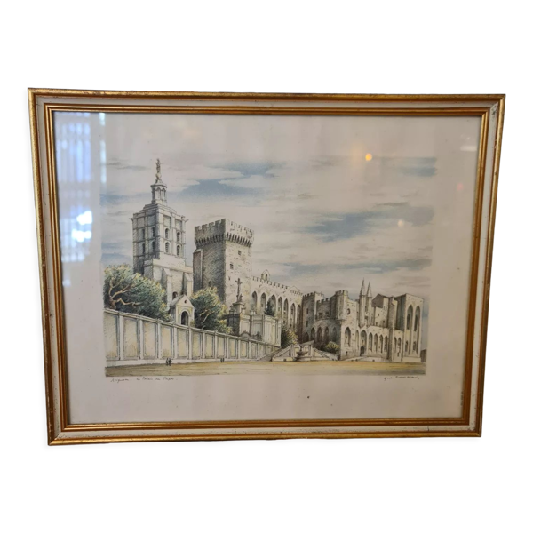 Lithographie G.A Dumarais
