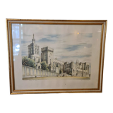 Lithograph G.A Dumarais