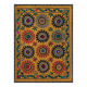 Hand knotted rug, vintage Turkish rug 116x150 cm