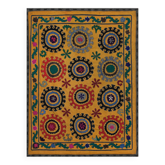 Tapis noué à la main, tapis turc vintage 116x150 cm