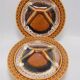 Set of 5 Sarreguemines plates