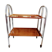 Vintage folding trolley with wheels