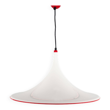 Lampe à suspension, design italien, années 70, production : Italie