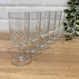 Set of 6 glasses