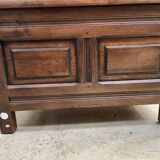 Solid wood chest