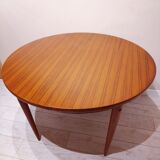 Round Teak dining table