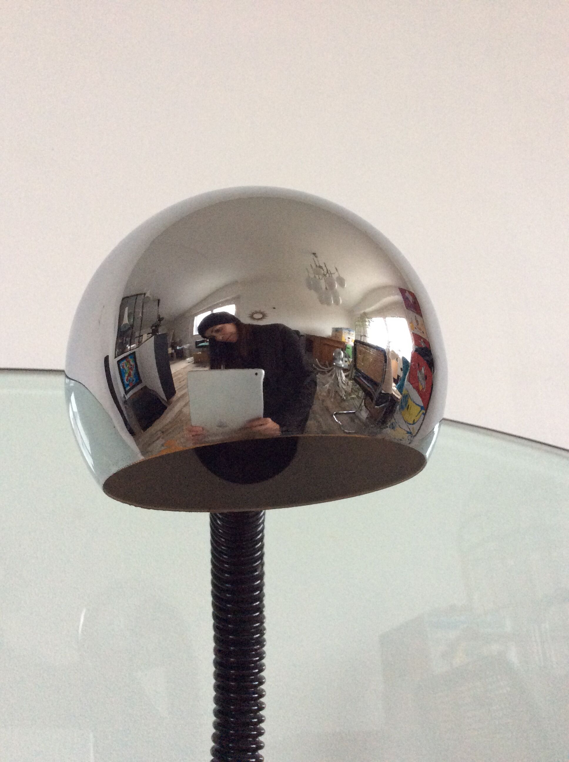 Lampe Eye ball des années 70