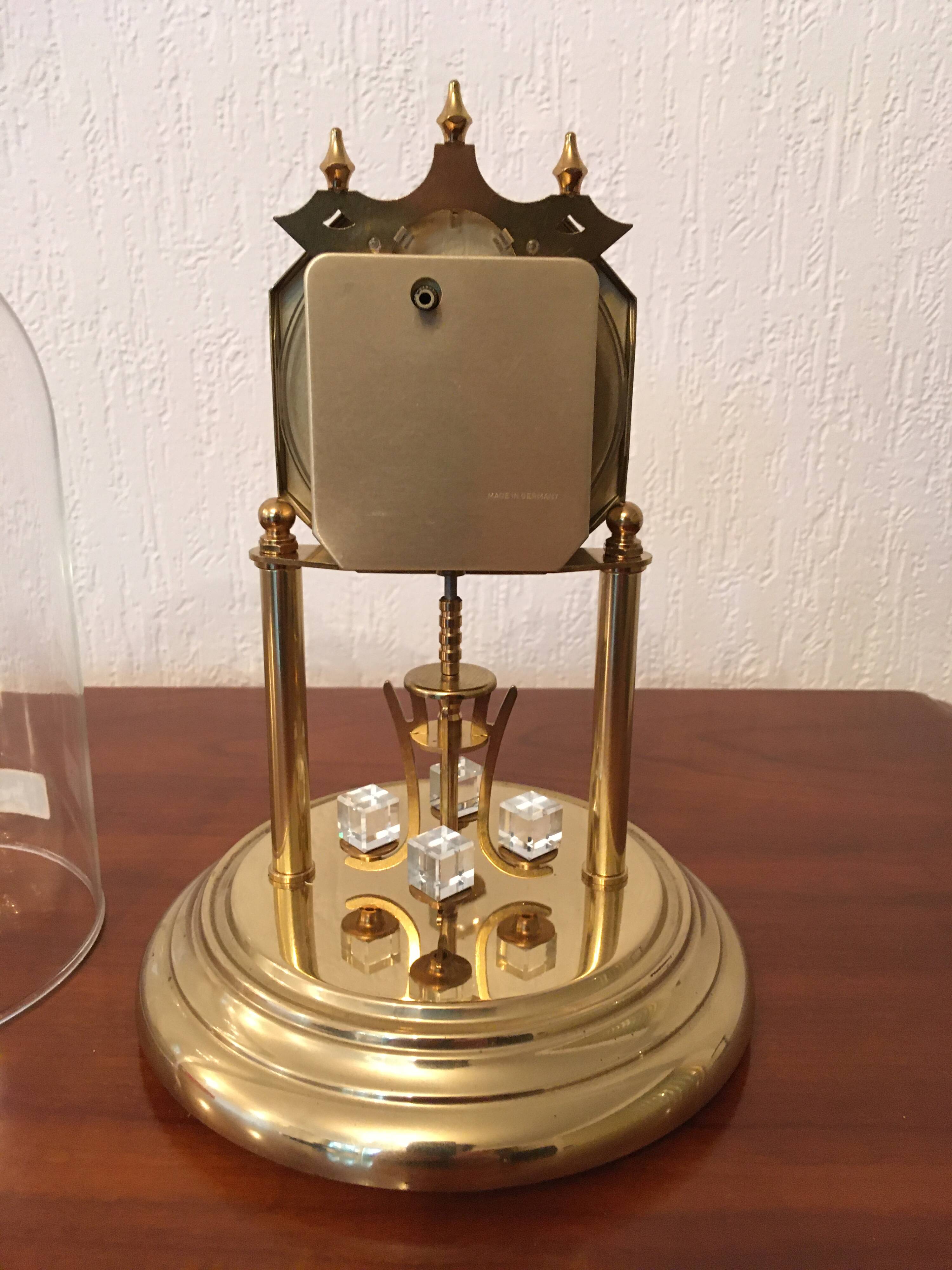 400-day quartz clock by Junghans Swarovski