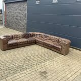 Prachtige De Sede Ds11, 7-delige set in bruin patchwork