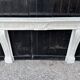 Louis XVI Style Fireplace in Very Finely Carved Carrara Marble