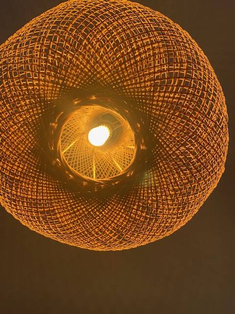 Suspension en bambou Bloomingville