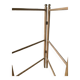 Ancien porte serviettes bois naturel
