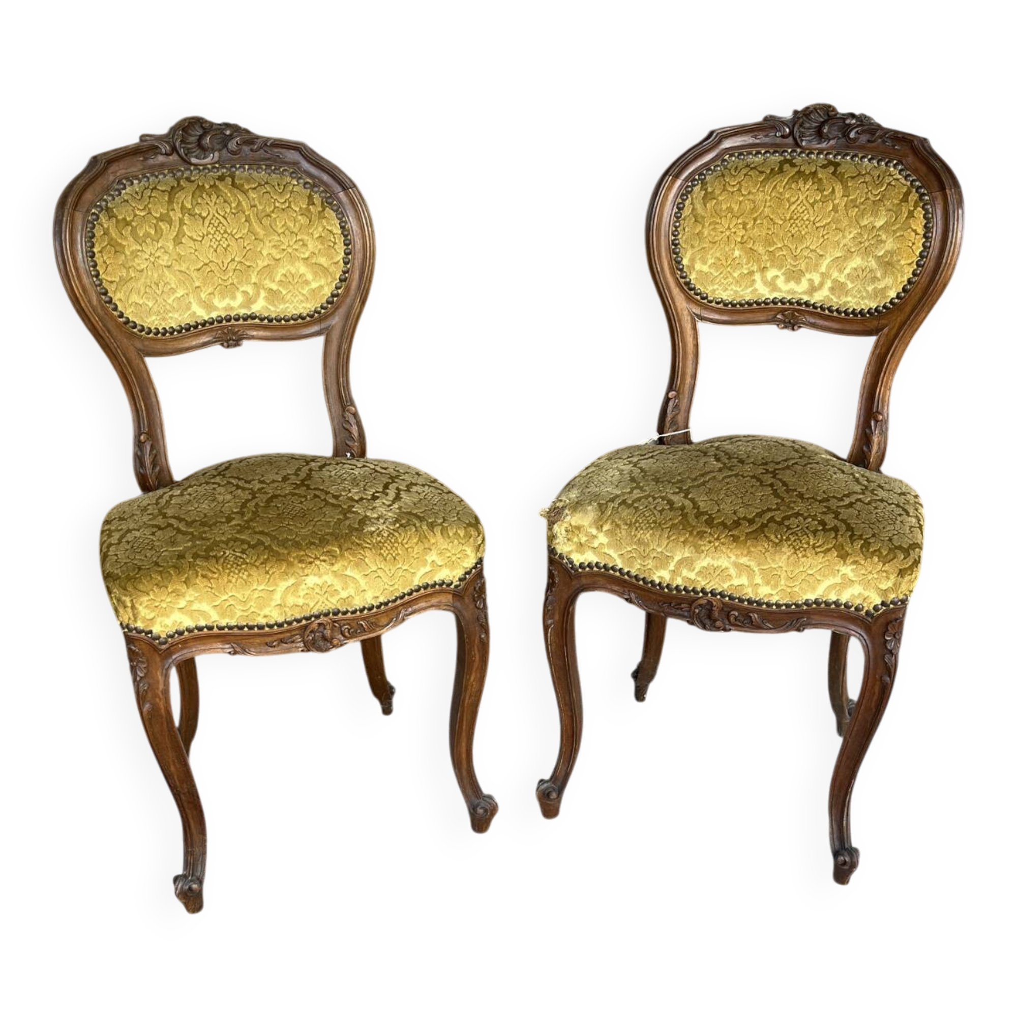 Paire de chaises anciennes