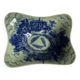 Blue English planter