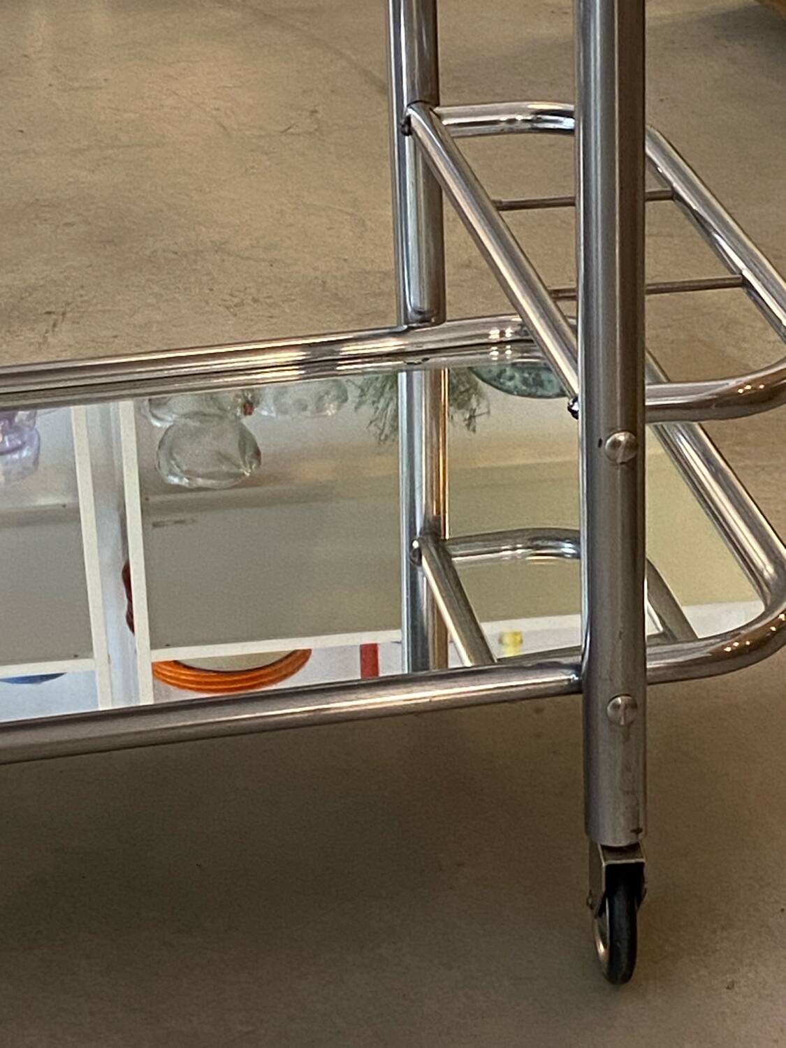 Mallet Stevens trolley on wheels