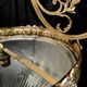 Gilt bronze and frosted glass chandelier – Louis XVI style