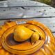 Ceramic soup tureen and sauceboat set