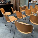 Suite of 18 DSC106 chairs by Giancarlo PIRETTI for Castelli