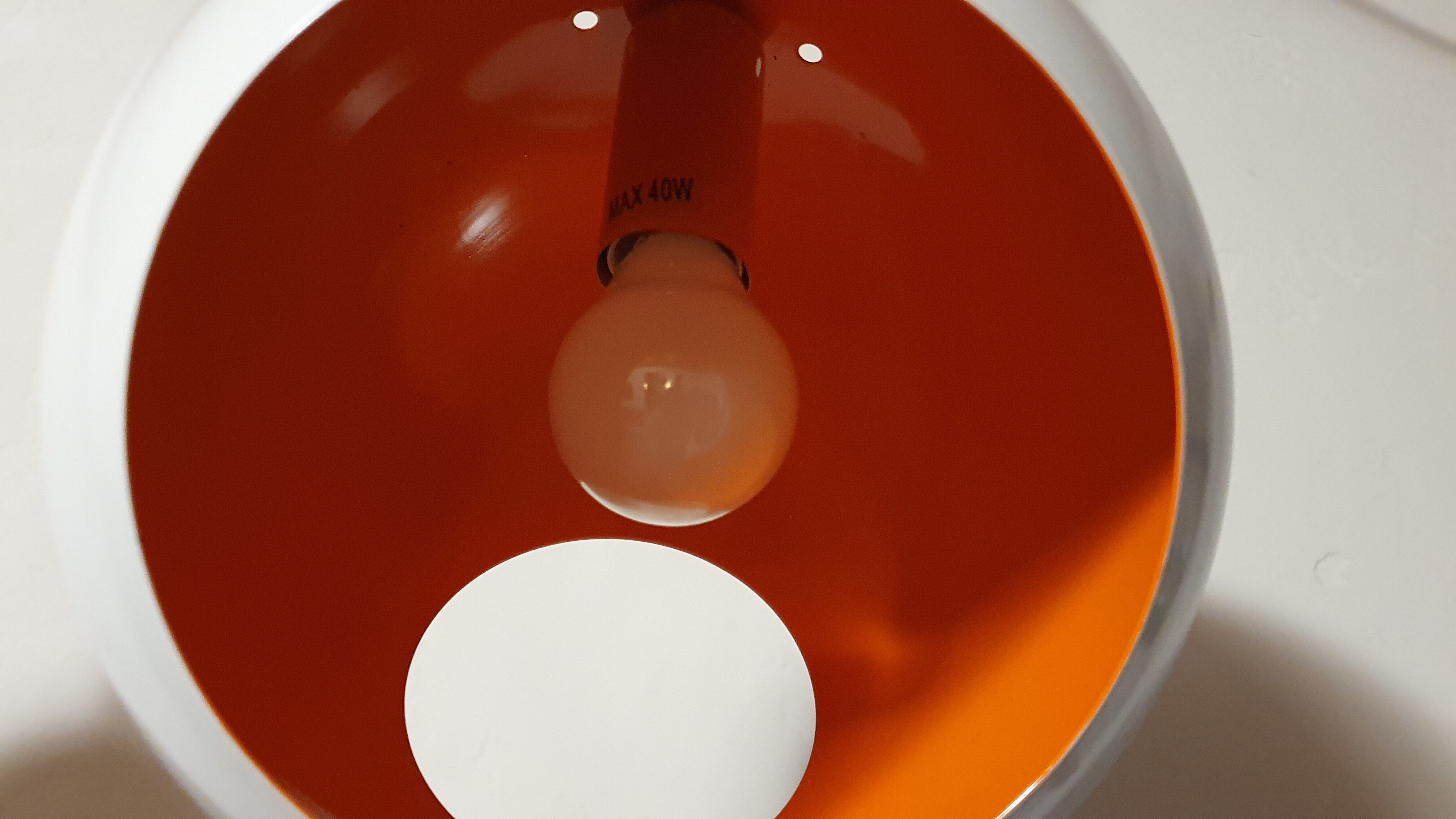 Pendant lamps vintage 70s balls design Mathias