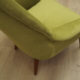 Green armchair, Danish design, 1970s, production: Denmark