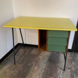Yellow formica desk