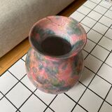Pink spotted vase