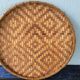 Braided bamboo platter 1970