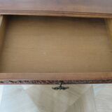 Vintage Louis XV style chest of drawers in citron wood veneer