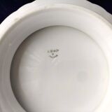 Compotier , coupe sur pied en porcelaine Alfred Hache & Cie