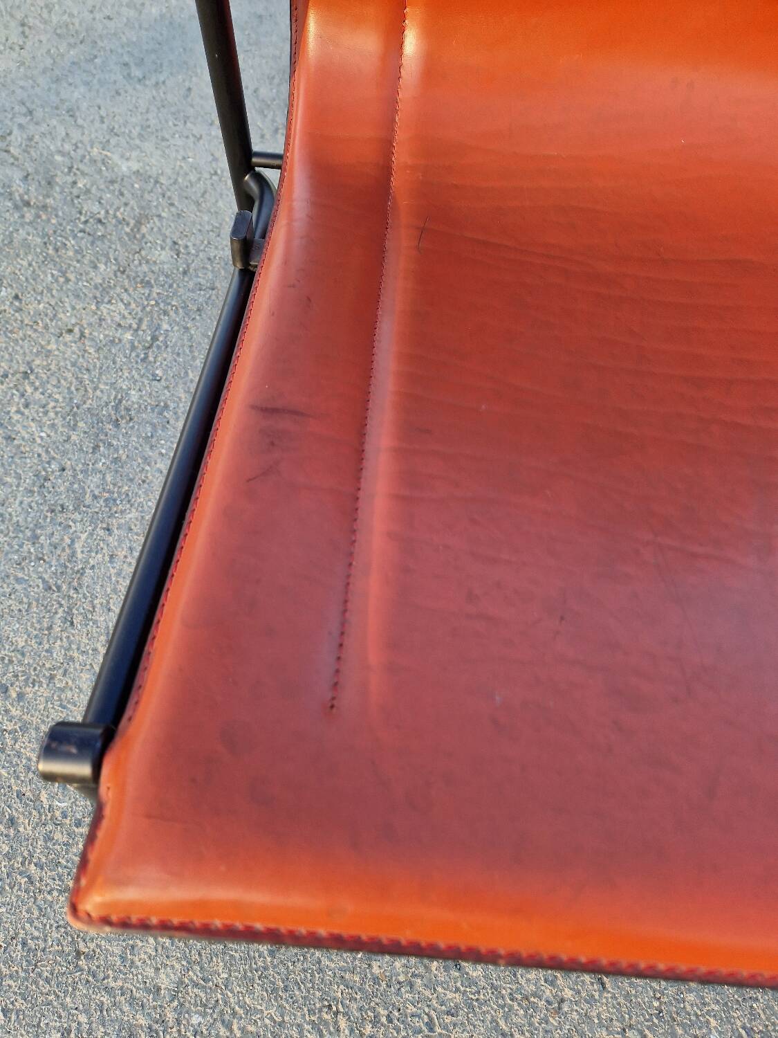 Lot de 2 chaises en cuir Matteo Grassi