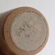 Vintage stoneware vase signed