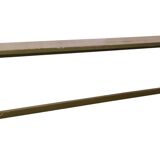 Ancien banc en teck birman patine verte d’origine