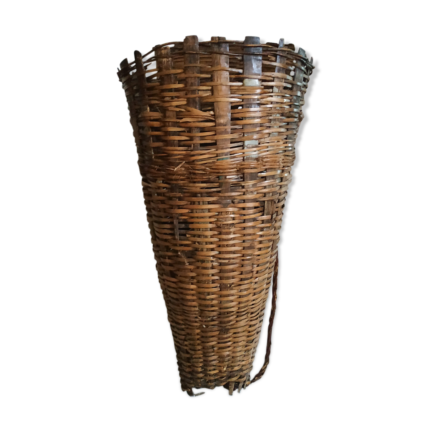 Rattan basket - harvester hood